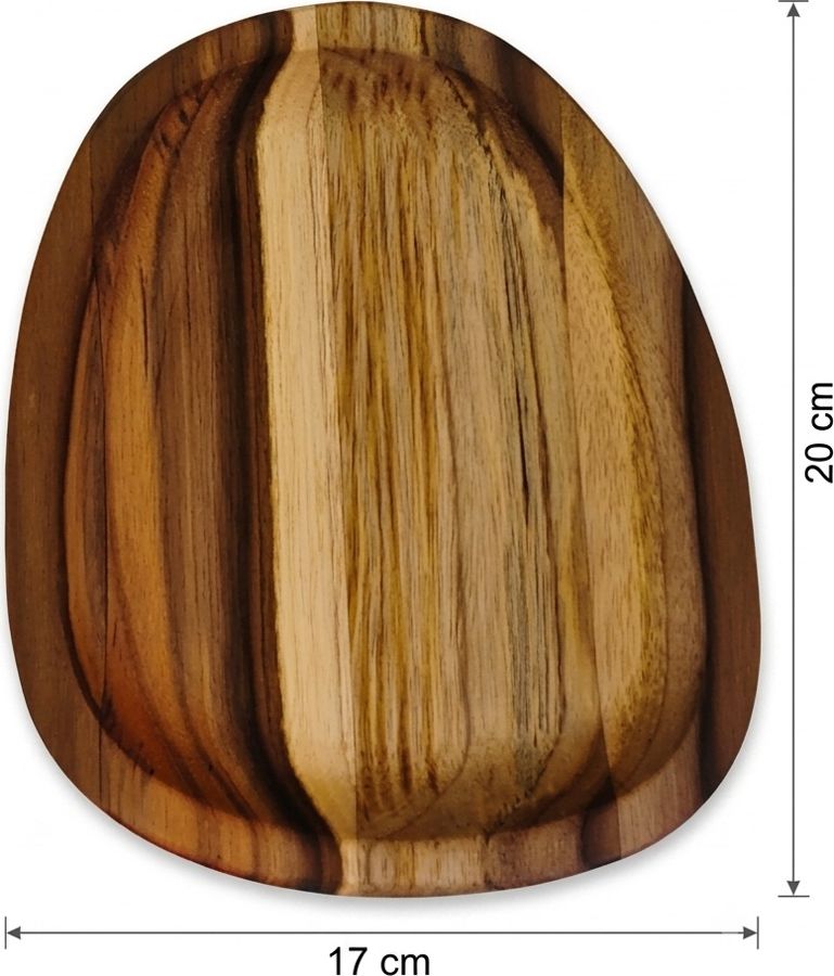Coleção Donatella BravaWood — Bandeja Donnatela 20x17 — DOTR010